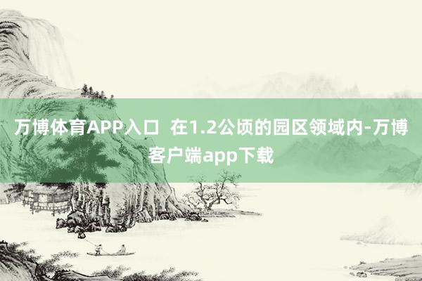 万博体育APP入口  在1.2公顷的园区领域内-万博客户端app下载