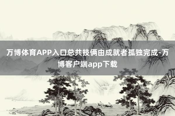万博体育APP入口总共技俩由成就者孤独完成-万博客户端app下载